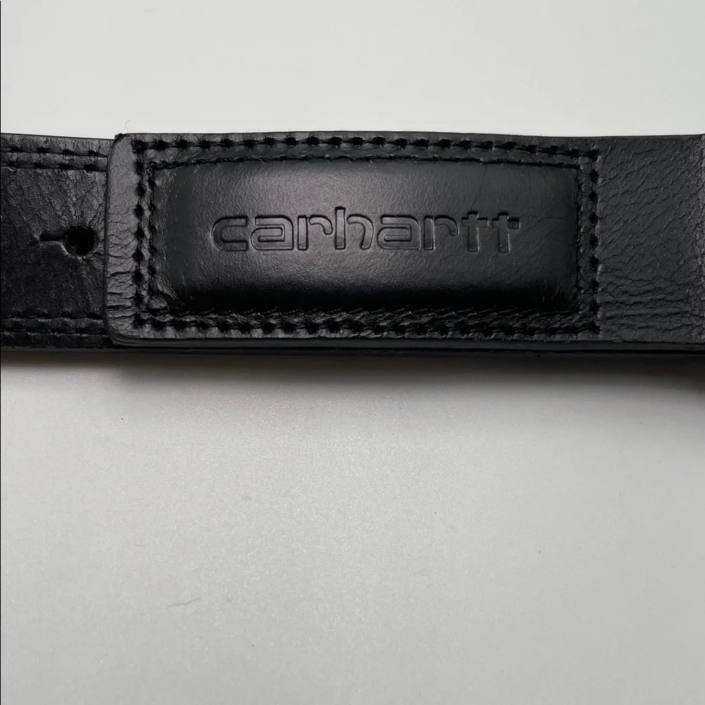 NWOT Carhartt Black Scratchless Leather Belt Size 44